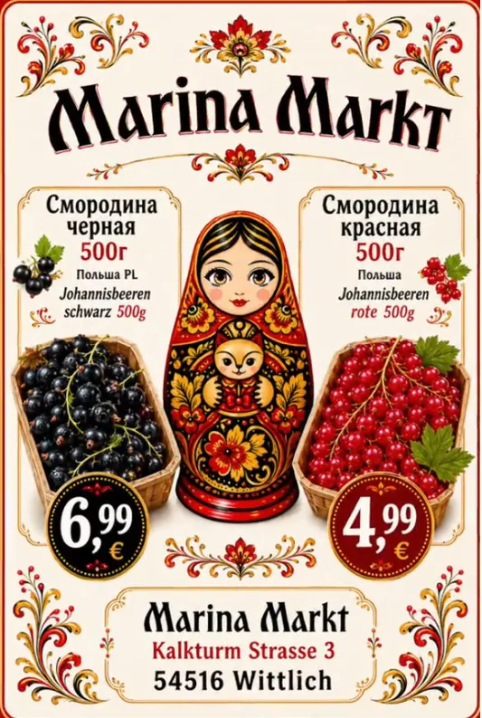 Johannisbeeren rot